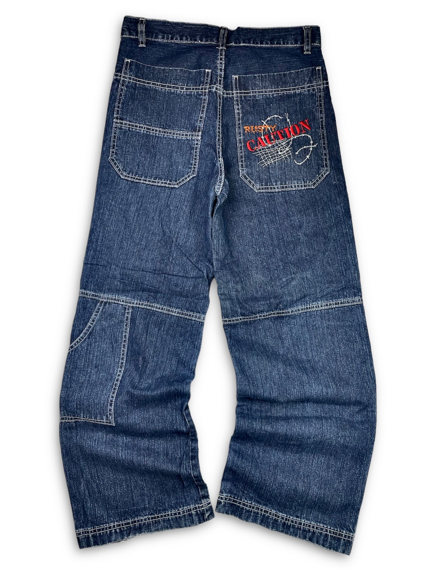 Vintage Y2k Embroidered Denim