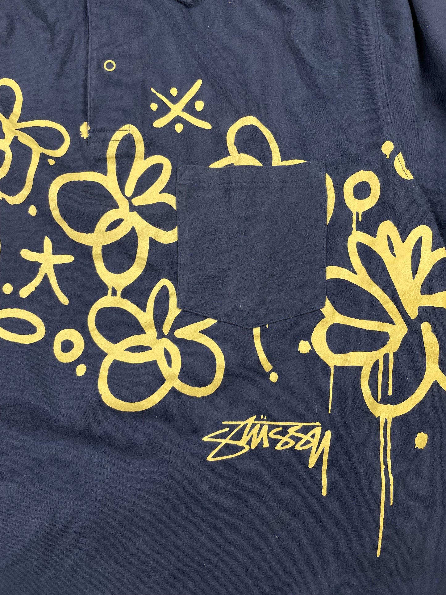 Vintage Stüssy japan Pocket tee