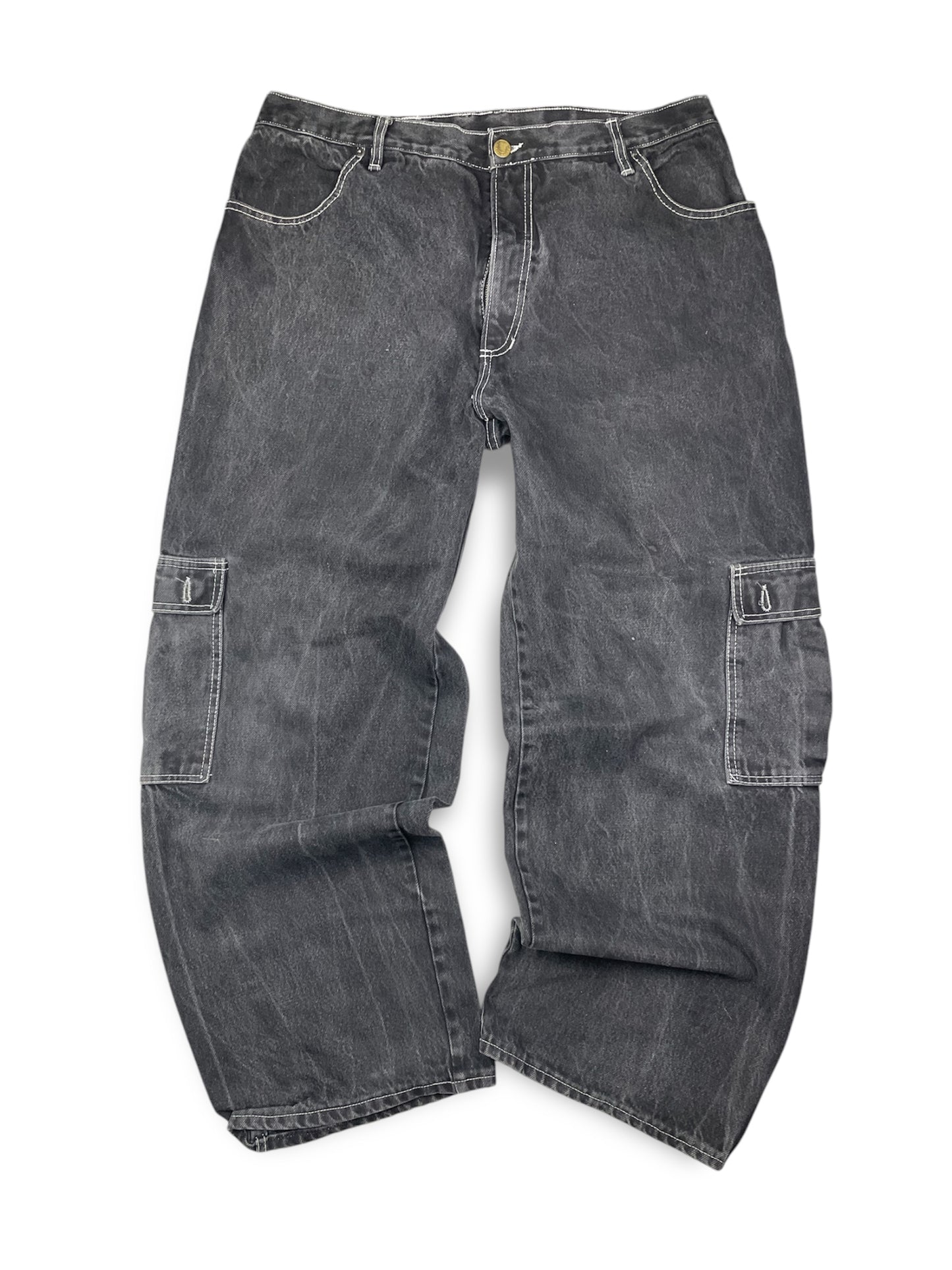 Vintage HeavyDuty Stone washed Cargo denim