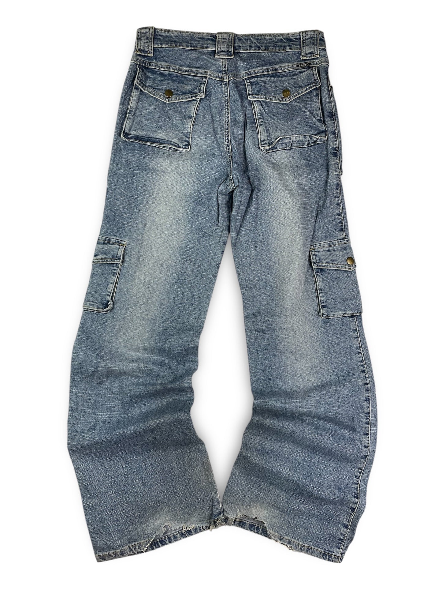 Y2k Multipocketed Flared denim