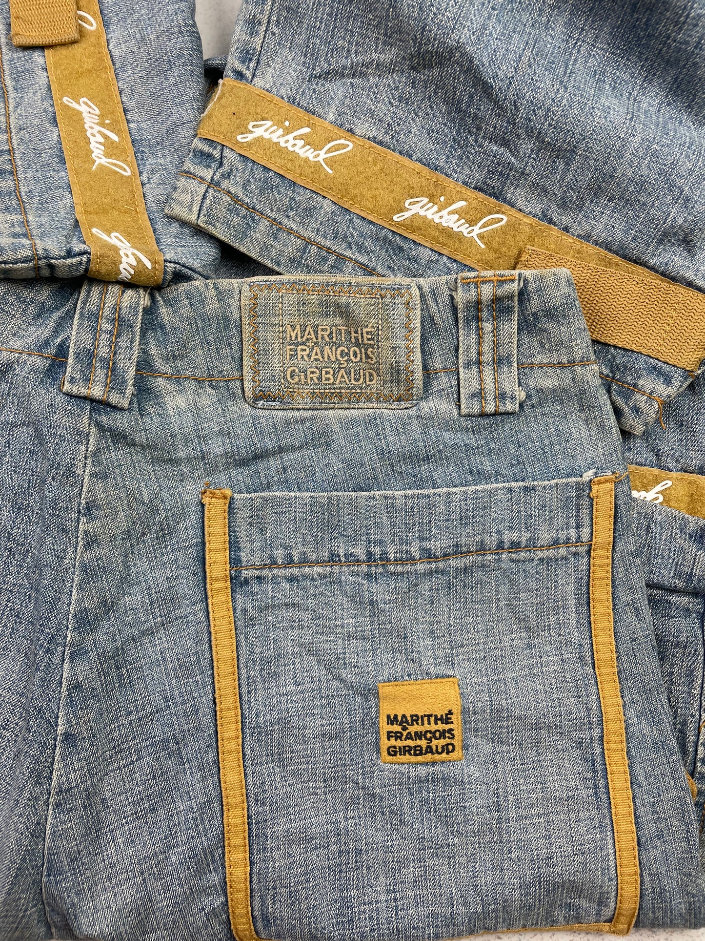 Vintage Marithe François Girbaud Strap denim