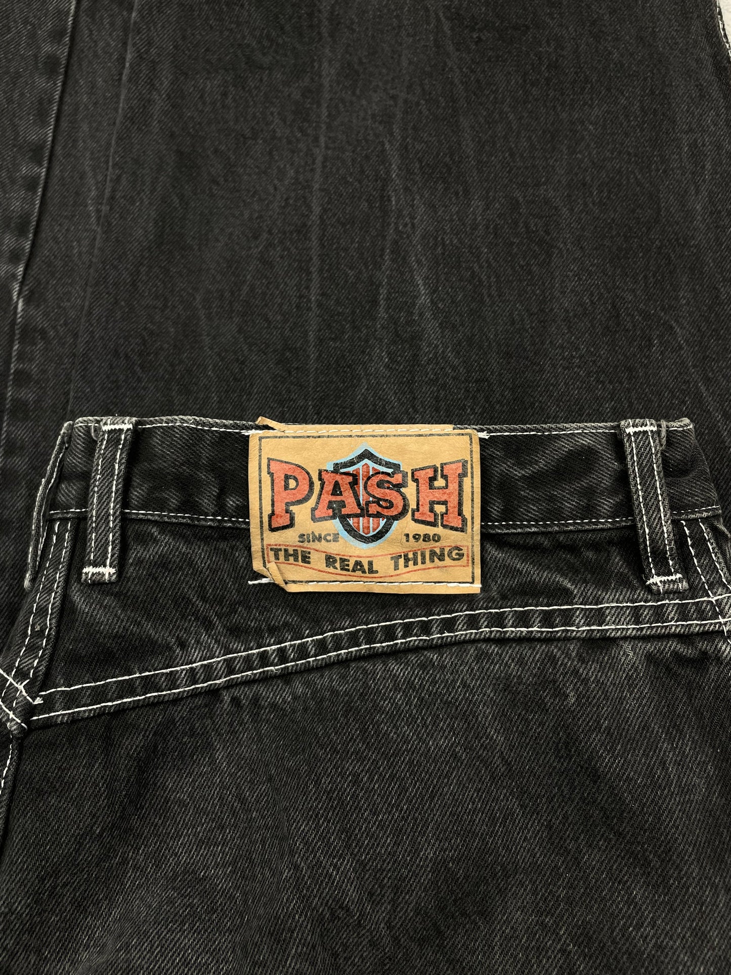 Vintage HeavyDuty Stone washed Cargo denim