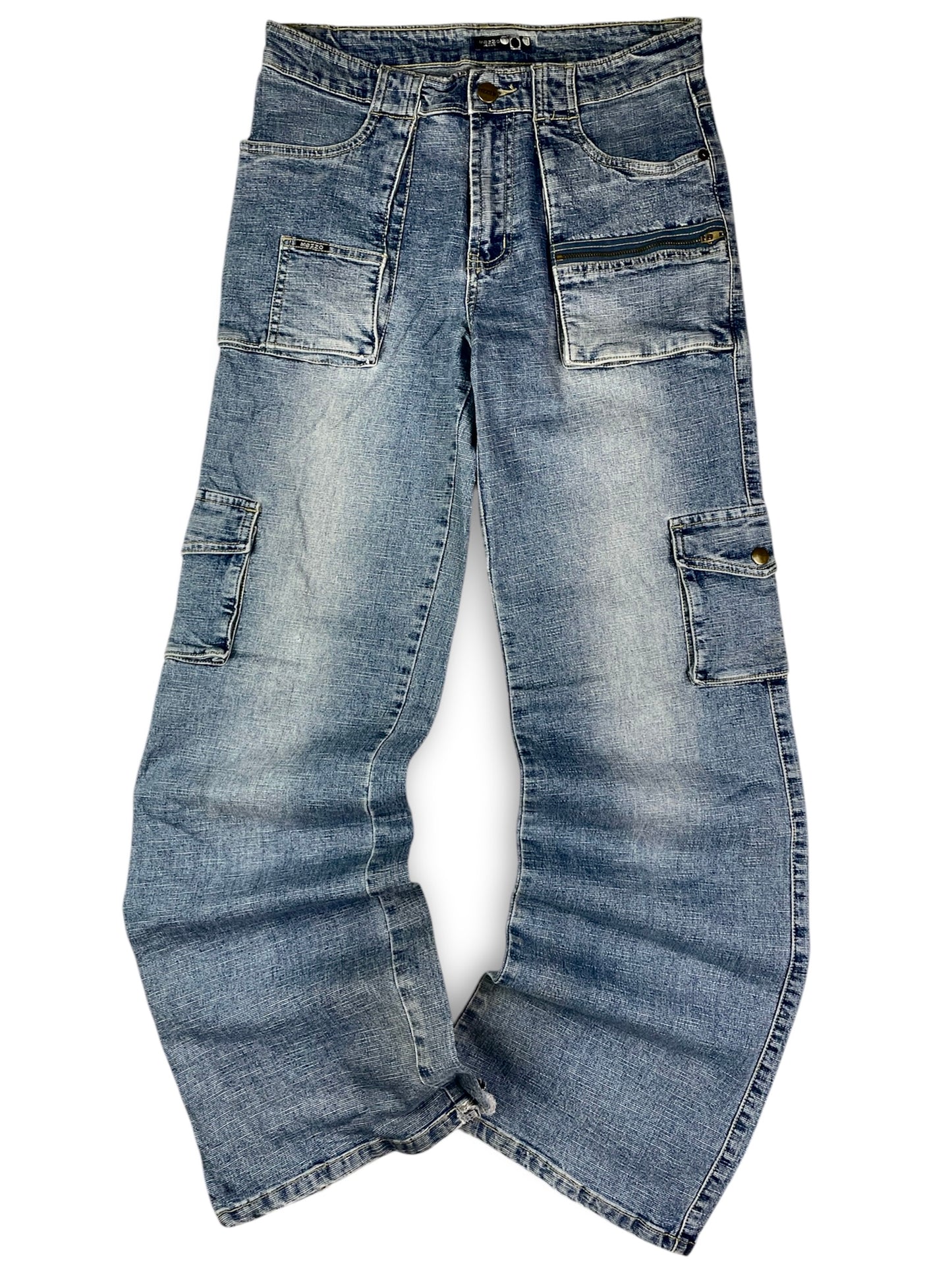 Y2k Multipocketed Flared denim