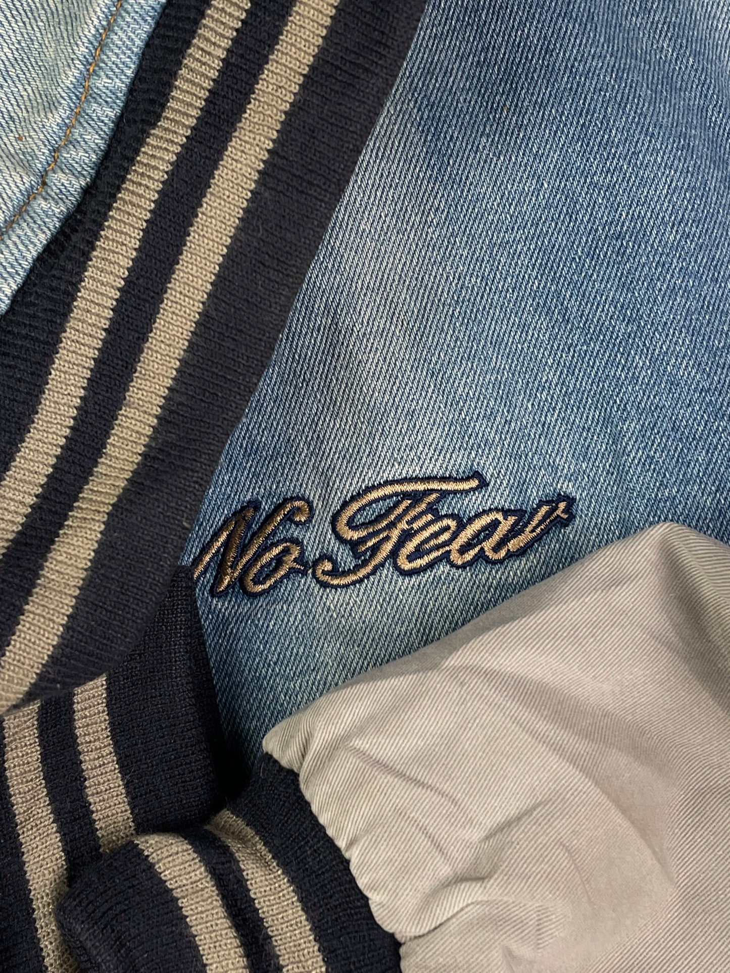 Vintage No fear Varsity jacket