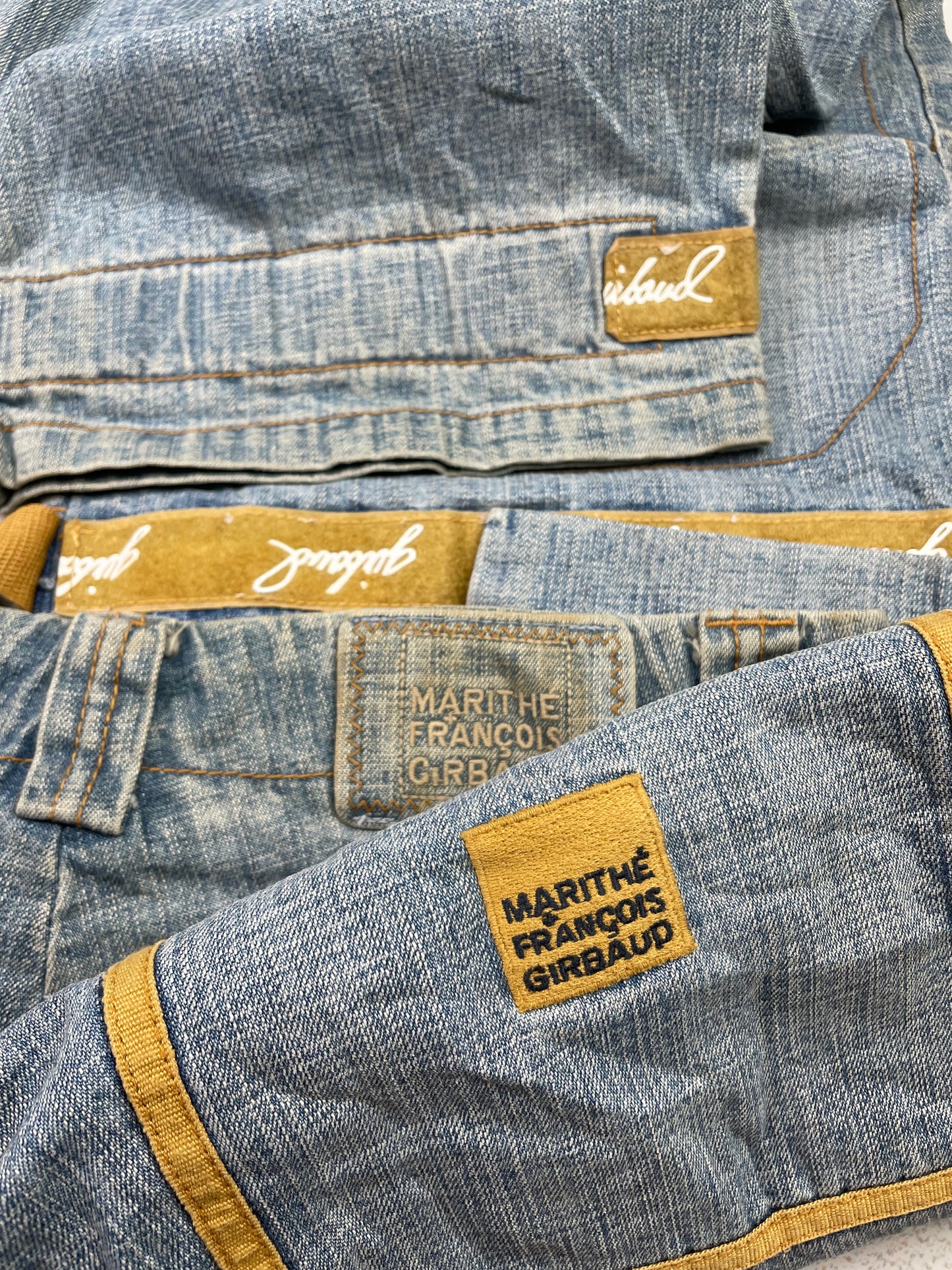 Vintage Marithe François Girbaud Strap denim